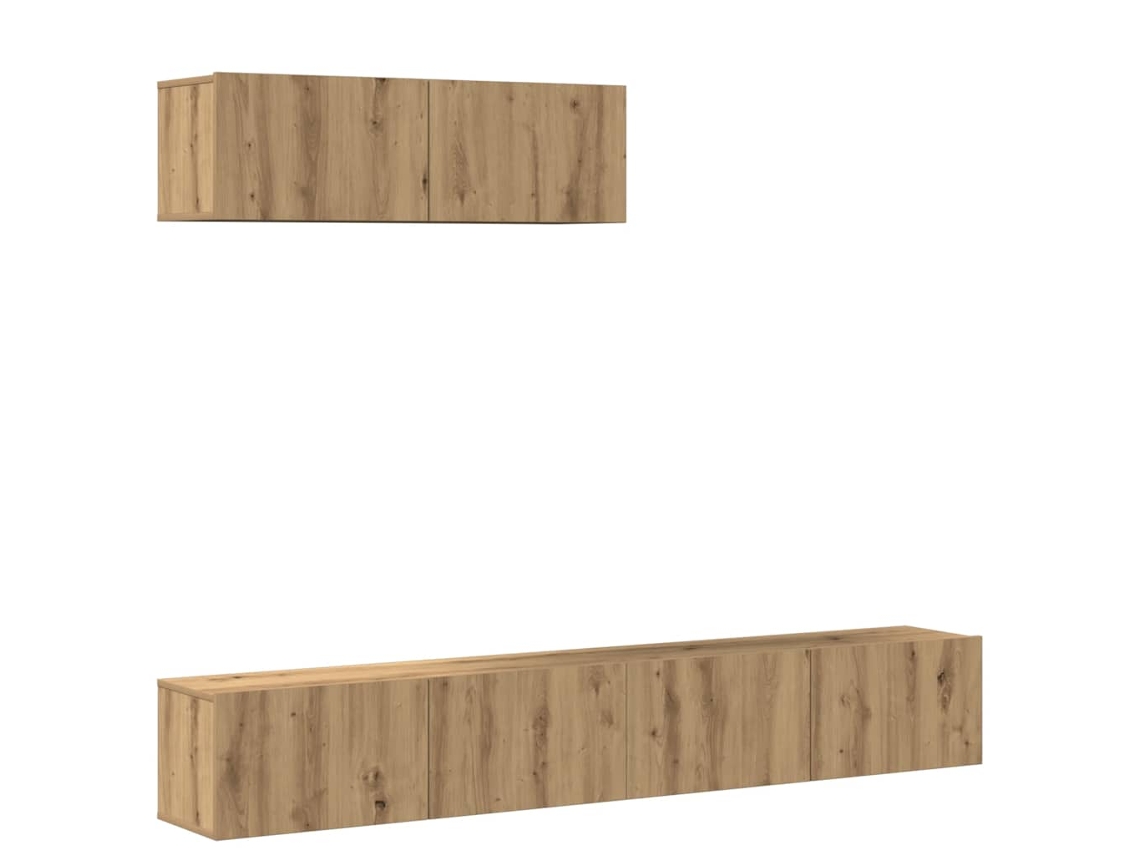 Conjunto de 3 peças de móvel para TV de parede MAISON EXCLUSIVE