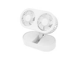 Ventilador Mini Usb Dobrável 2 Lâminas Branco