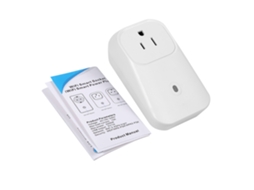 Tomada Inteligente Wi-fi Com Controle Remoto Temporizado (padrão Dos Eua), Com Função De Temporizador E Controle Remoto Sem Fio.