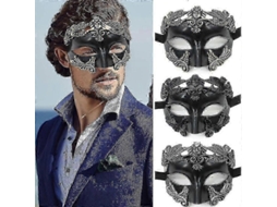 Máscara De Baile De Máscaras Para Homens - Máscara Greco-romana Veneziana Máscara De Carnaval