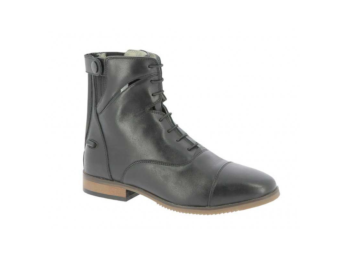 Botas Equitação Wavy Lace Zip Preto Eu 43Equitheme