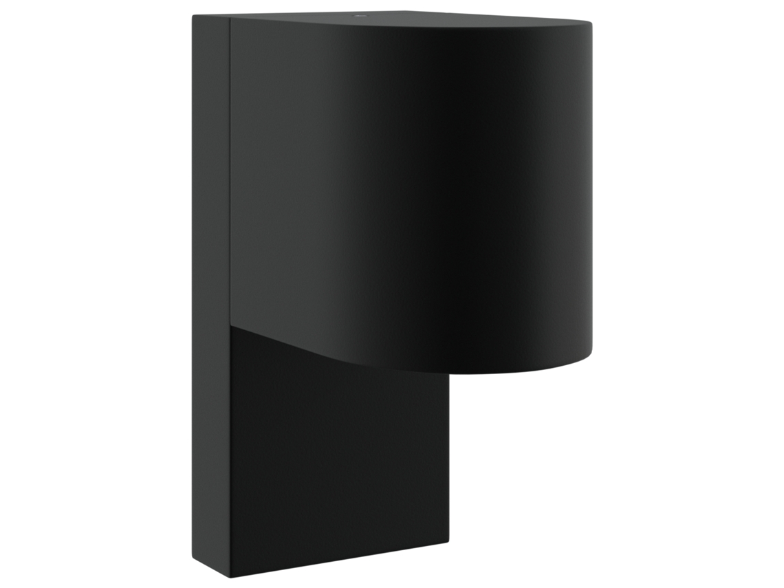 Conjunto 1 Iluminação Externa Vidaxl Preto Aço Inoxidável (12 X 7 X 15 Cm)
