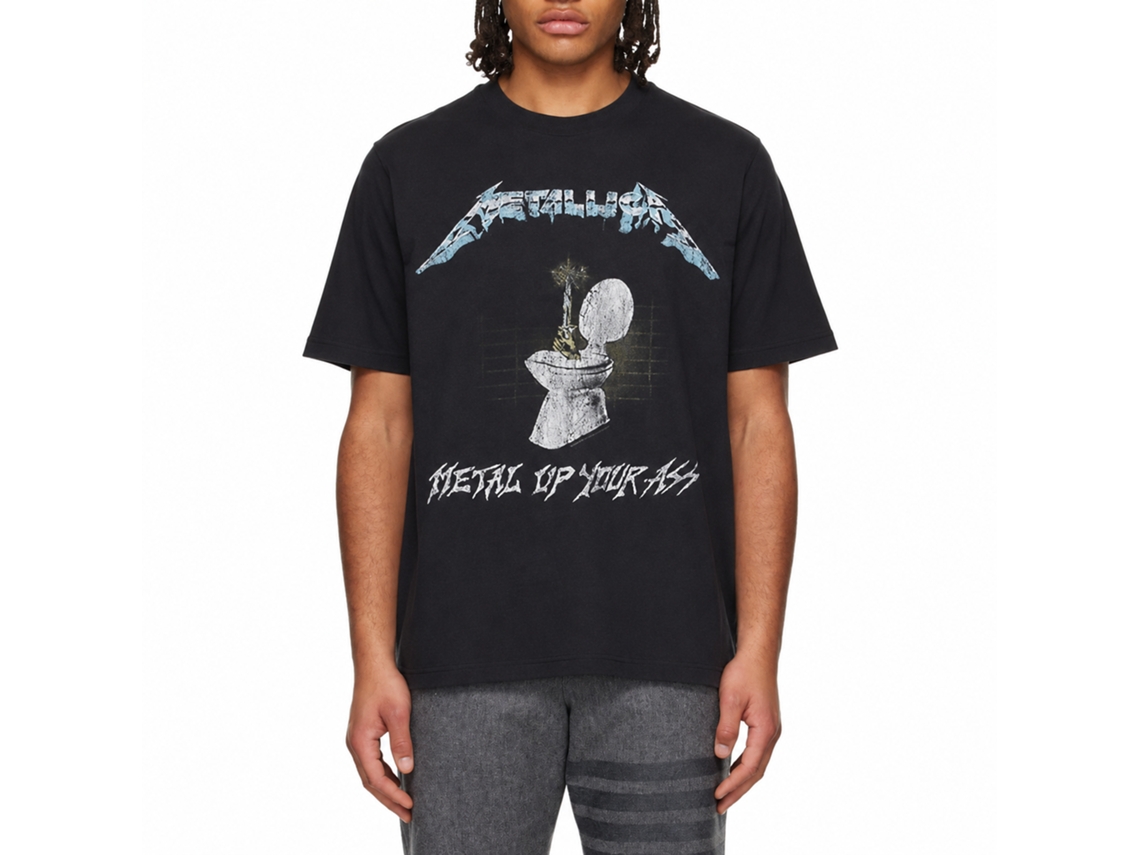 Metallica Metal Up Your Ass T-shirt Unisex Adults Size:m
