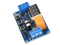 Módulo De Relé Timer Ajustável Com Interruptor