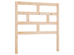 Cabeceira de cama 81x4x100 cm Pinho Maciço MAISON EXCLUSIVE