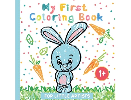 Livro My first coloring book 60 adorable motifs to color for toddlers de Velvet Idole (Inglês)