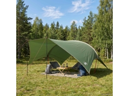 Vidaxl Tarp De Camping Resistente À Água Verde 690 X 580 X 255 Cm