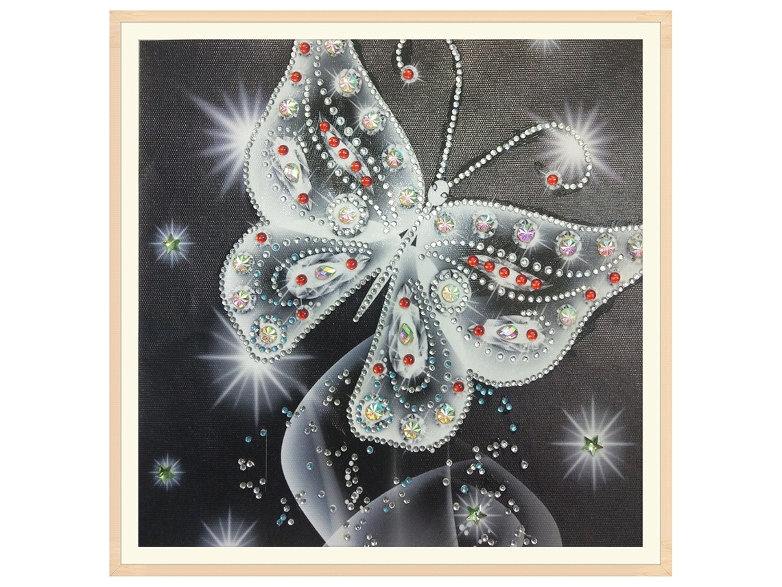 Pintura De Diamante Diy Borboleta Para Decoração De Casa