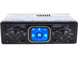 Anggrek Autorádio Simple Din, De Tela Tátil Em Metal Com Bluetooth E Usb, Leitor Mp3/fm 2, Polegadas Para