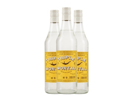 Triple Seco CRUZPLATA Mortal (0.7 L - 3 Unidades)