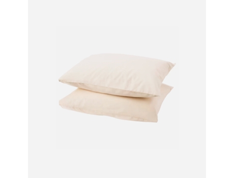 Jogo de Cama em Microfibra Bege ONÍRICA (Cama 180 cm)