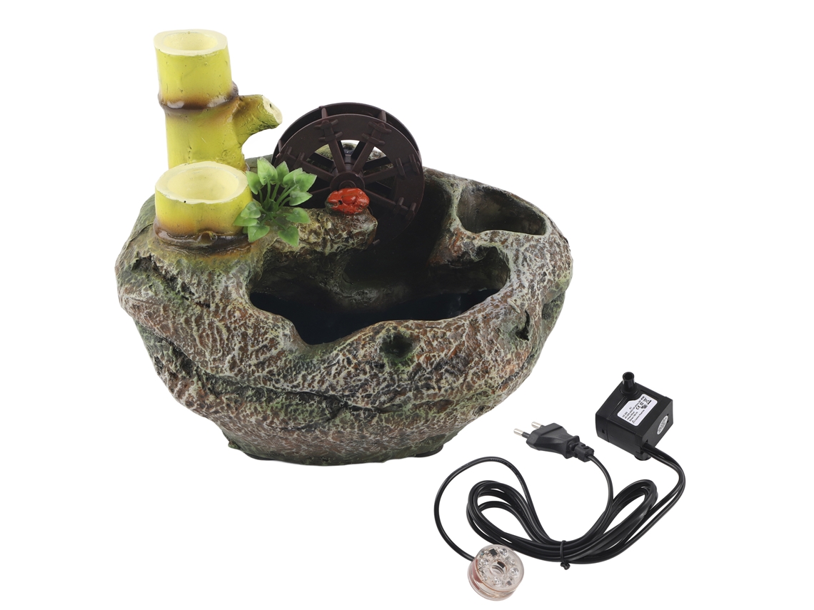 Lago de Água Led para Mesa, Fonte de Água LAXISCREED