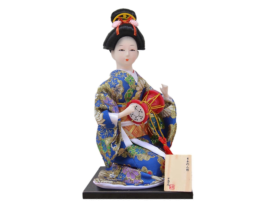 Ornamento De Mesa Kimono 12 Polegadas, Decoração Japonesa Para Casa E Restaurantestyle E