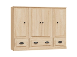 Highboard, Highboards Vidaxl Marrom Madeira Processada (n/a)