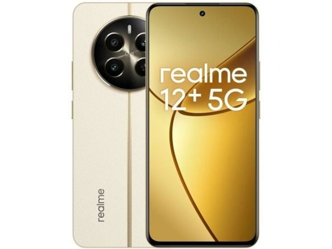 Smartphone REALME Realme 12 Plus (Bege - 8 GB RAM - 6,67" - Tomada EU - 256 GB)