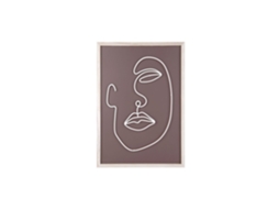 Quadro de Parede PRESENT TIME Line Drawing Medium