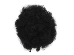 2026 extensão de Moño de Cabelo Afro Puff com Cordão Elástico para Mulheres, Cabelo Sintético Resistente Ao Calor