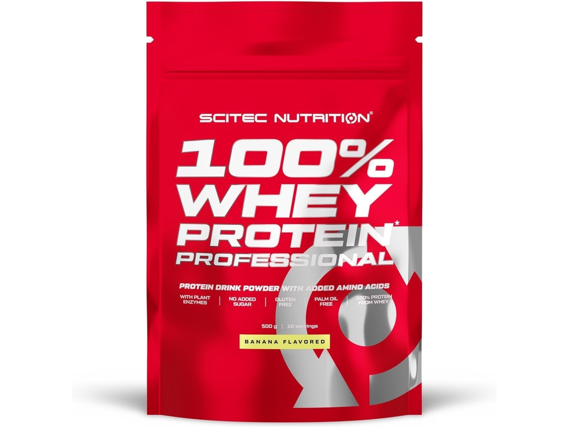 Proteína SCITEC NUTRITION 100% Professional Fórmula Mejorada Ni Azúcares (500 Gr - Chocolate)