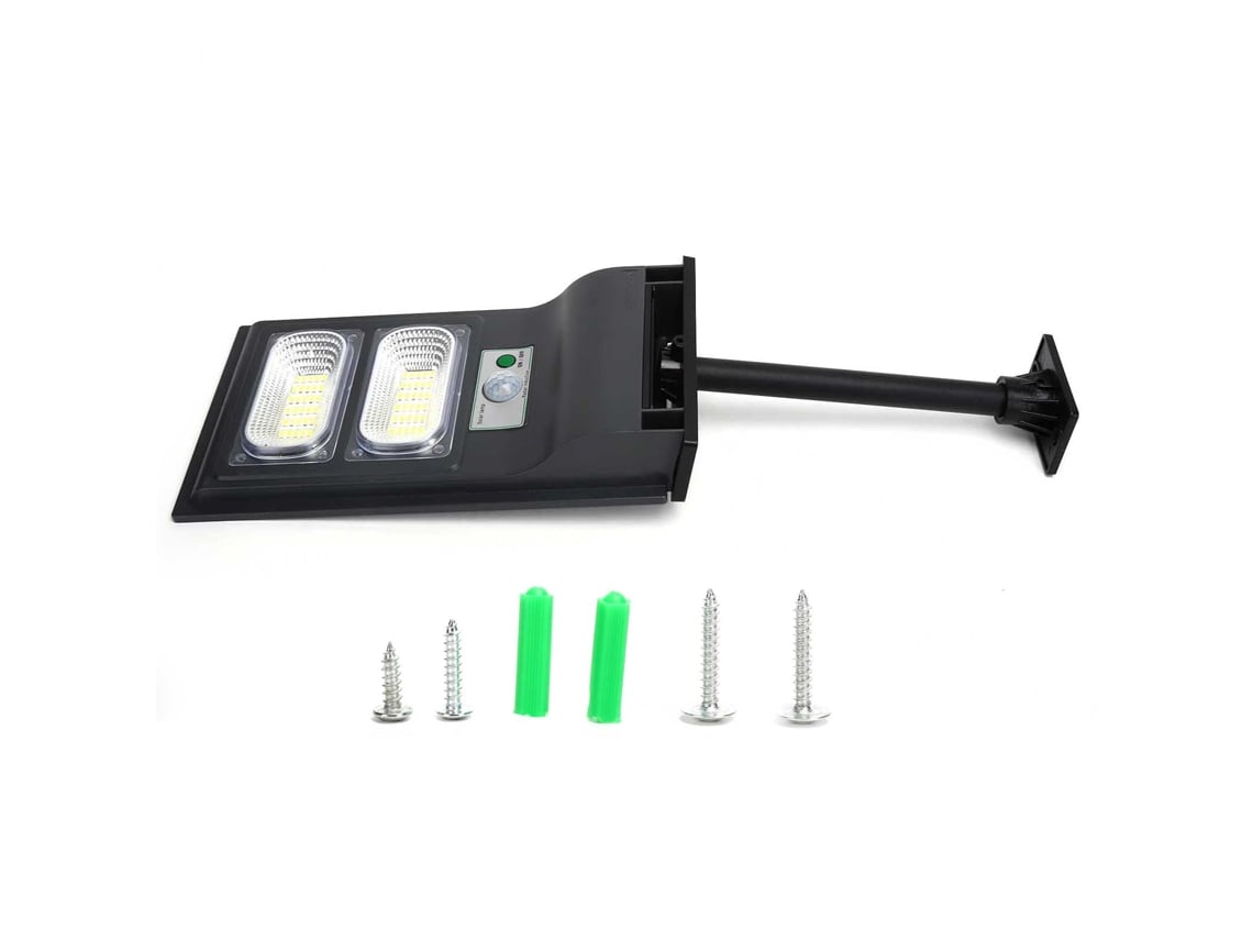 2026 lâmpada Solar de Rua 60led com Sensor de Movimento Ip65 Impermeável para Jardim Pátio Parqueadero
