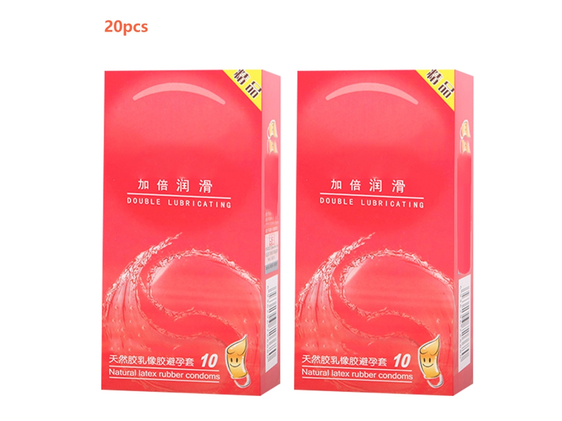 Preservativo Ultra Fino Com Lubrificação Dupla Para Atrasar A Ejaculação E Contracepção