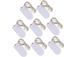 Conjunto De 8 Cordões De Luzes Led Para Decoração De Casa, Luzes Festivas E Enfeites De Casamento Gokoco