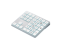 Teclado Bluetooth Com Luz De Fundo Para Procreate, Teclado Numérico Recarregável, Atalhos De Desenho Para Grap Everley891