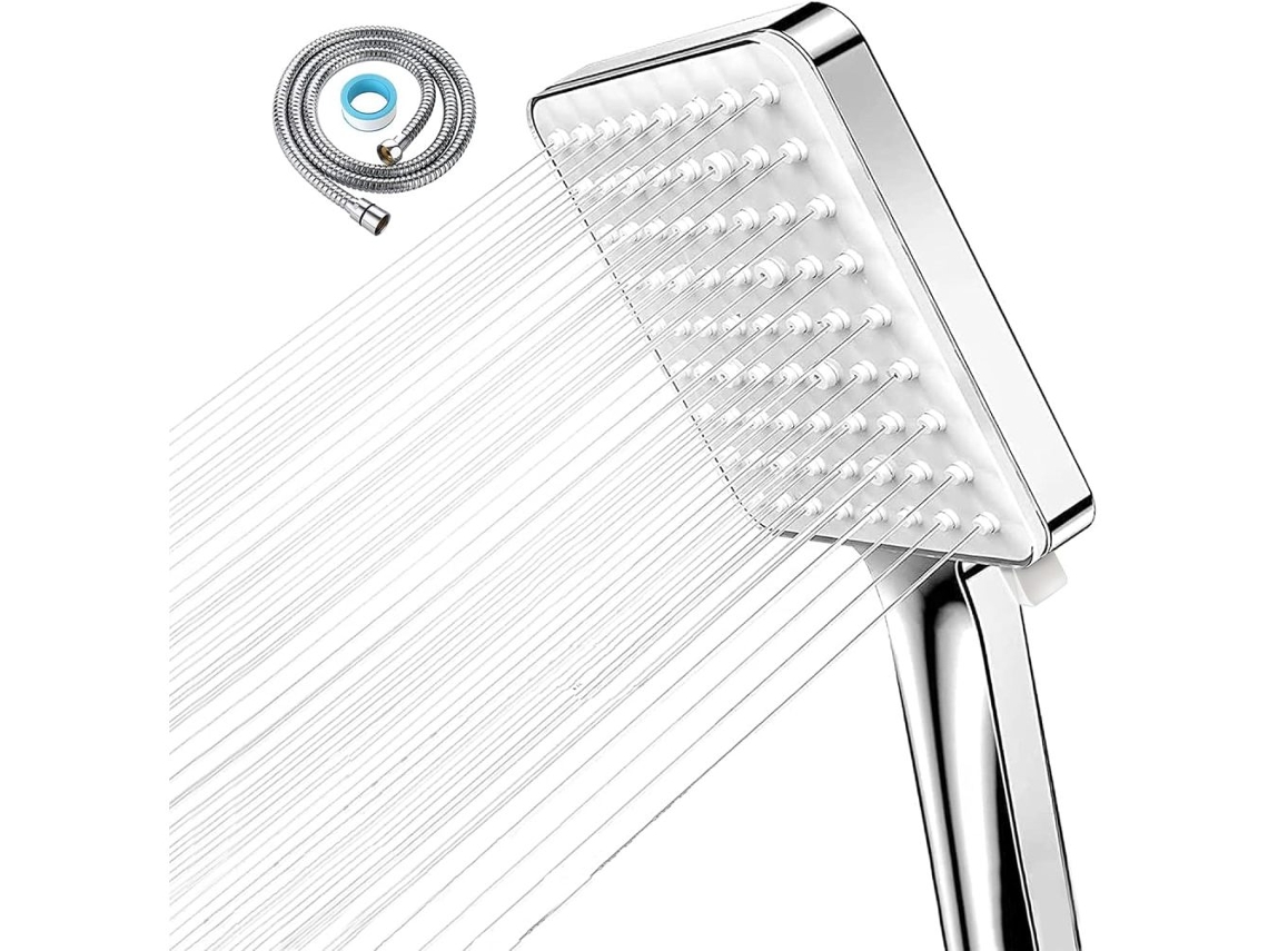Chuveiro De Alta Pressão Com Design Luxuoso, Junta Esférica De Latão Ajustável Que Garante O Ângulo Perfeito Para Seu Banheiro, Chuveiros Tipo Chuva (