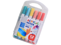 Conjunto De Marcadores Artísticos Reutilizáveis Para Desenho