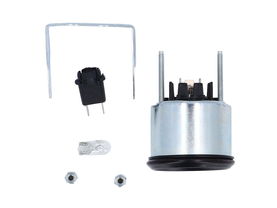 Medidor de pressão de óleo 52mm com retroiluminação LED 24V liga de alumínio 0-5KPa x 100 S/MARCA