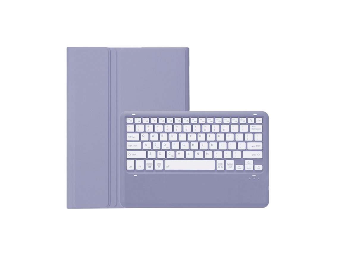 Lurelia Capa Com Teclado Bluetooth Para Huawei Matepad Pro 12.6 Teclado Bluetooth, Layout Pt, Roxo