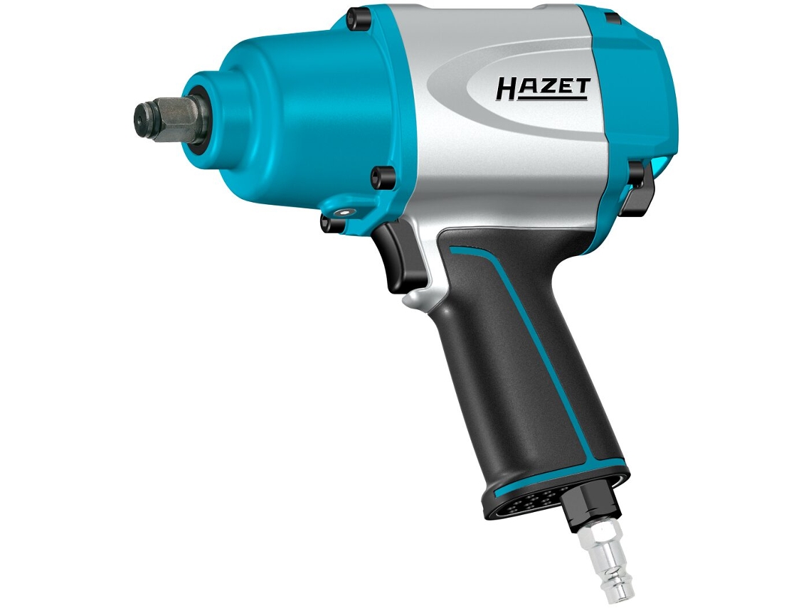 Chave de impacto HAZET 9012Spc: Torque máximo de desbloqueio Nm: 850 Nm Quadrado 1/2 pol. 12,5 mm Mecanismo de ataque com pontas e alto desempenho