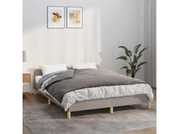Vidaxl Manta Pesada C/ Cobertura 7 Kg 150x200 Cm Tecido Cinza
