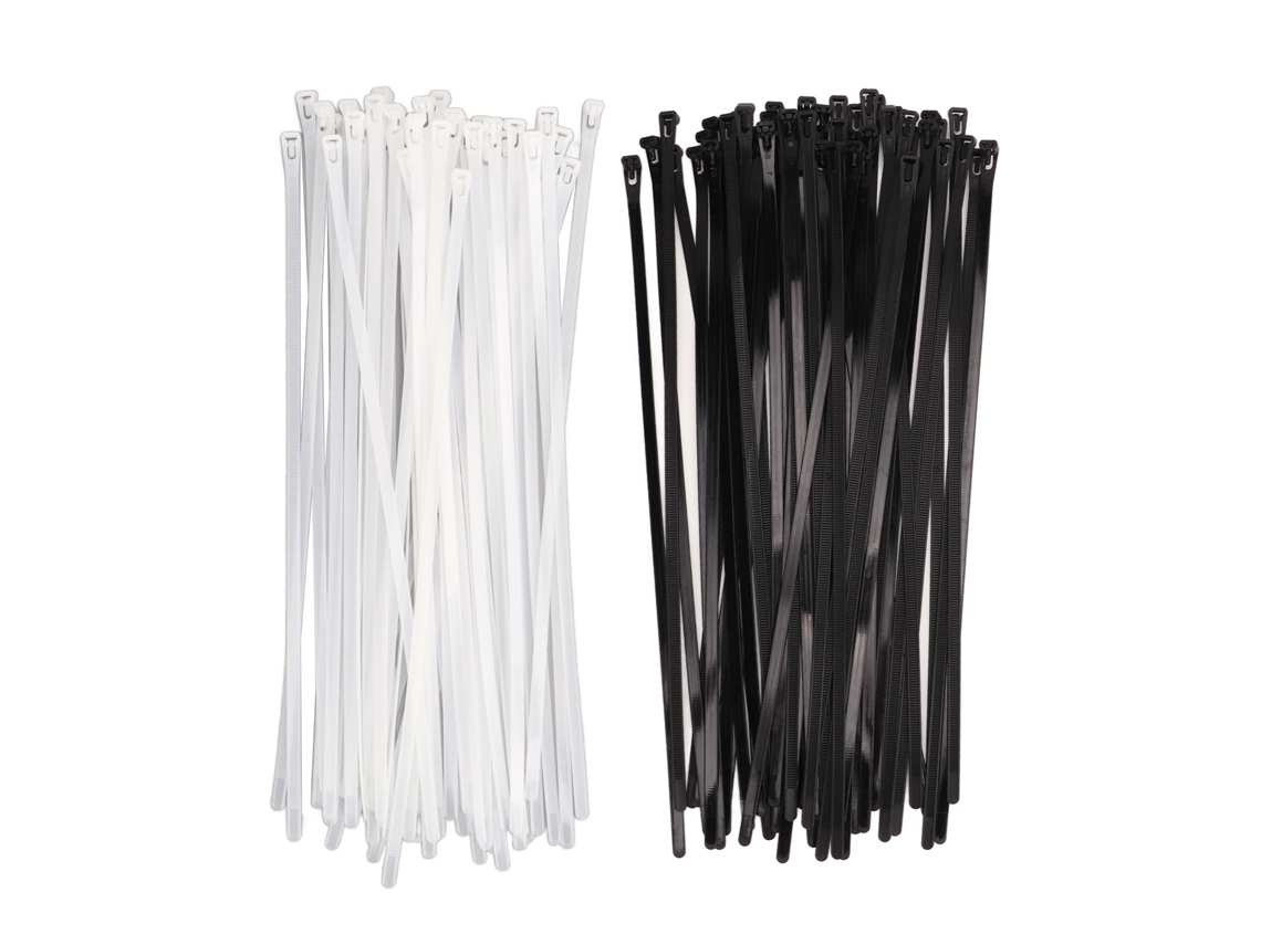 Corda Elástica De Fixação, 100 Unidades, Nylon, Ajustável, Elástica