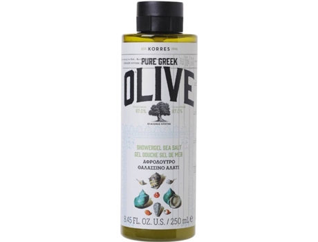 Gel de Banho  Olive & Sea Salts (250 ml)