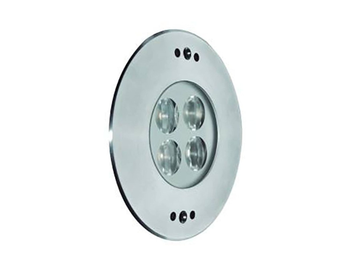 Aqualux Foco Led Para Piscina 135mm 3000k 24v Dc Ip68