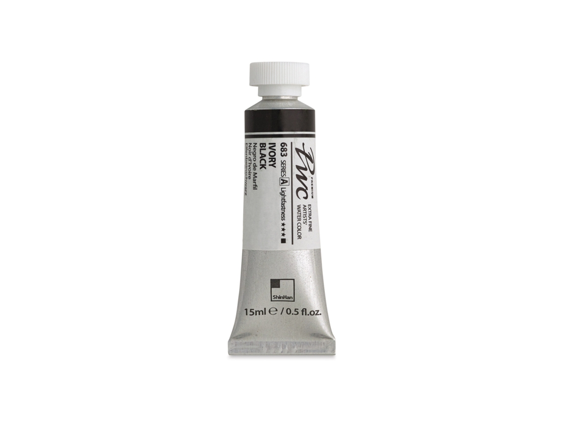 Pwc Shinhan Óleo Extra Fino Pwc Shinhan 15 Ml (ivory Black 683 Serie A)