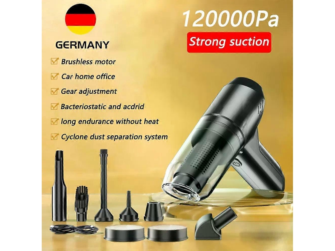 Aspirador De Pó Portátil Sem Fio Para Carro, Mini Aspirador De Pó Portátil Para Carro, Limpeza Doméstica E Uso Duplo, Eletrodomés Aquaforge