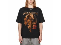 Megadeth The Sick The Dying And The Dead Circle T-shirt Classic Unisex Adults Size:s