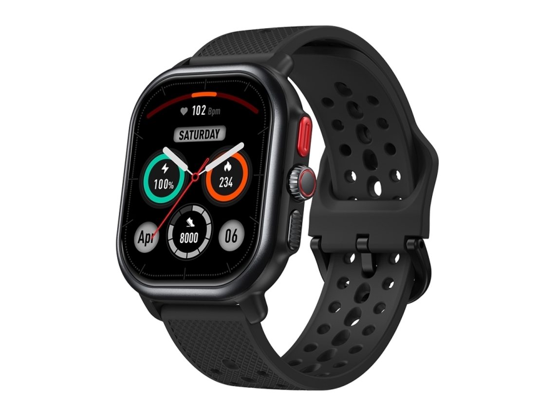 Relógio Inteligente Gps De 2, 15 Polegadas Com Suporte Para Chamadas Bluetooth. Mdug (preto)