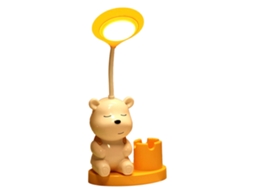 Lâmpada de Mesa Led Cartoon Usb com Porta canetas e Afiador | S/MARCA