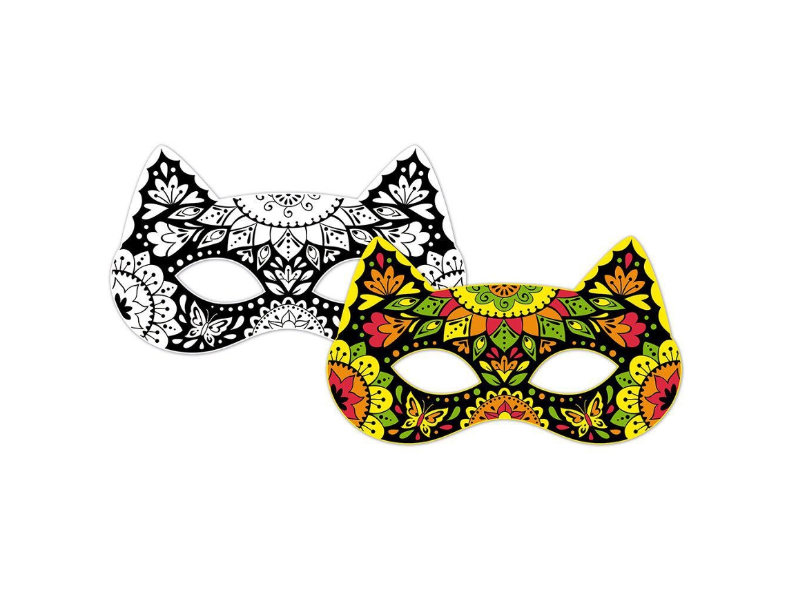 Janod Fluorescent Masks And Pencils
