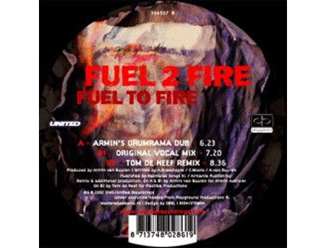 Vinil Fuel To Fire 3345 Recordings