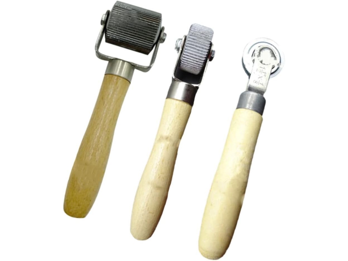 Conjunto De 3 Ferramentas Para Reparo Pneus: Rolo Compactador Pneus 6