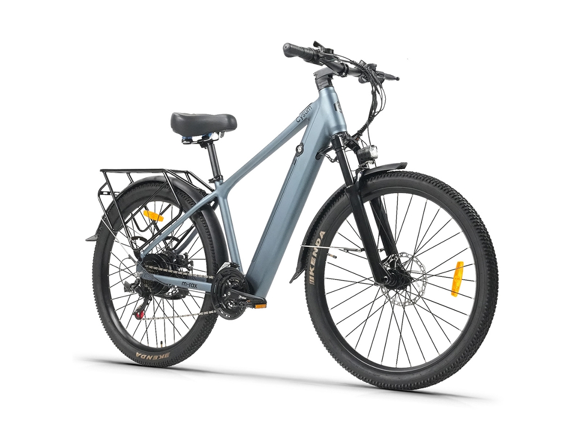 Bicicleta de Montanha Elétrica CYSUM M rax, Bateria Removível de 48v 13ah, Shimano de 21 Velocidades
