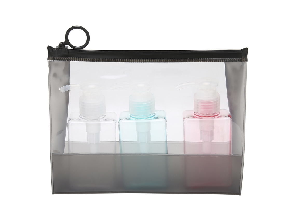 Botellas dispensadoras de crema/blanqueador Sunflare de 150 ml en tamaño de viaje