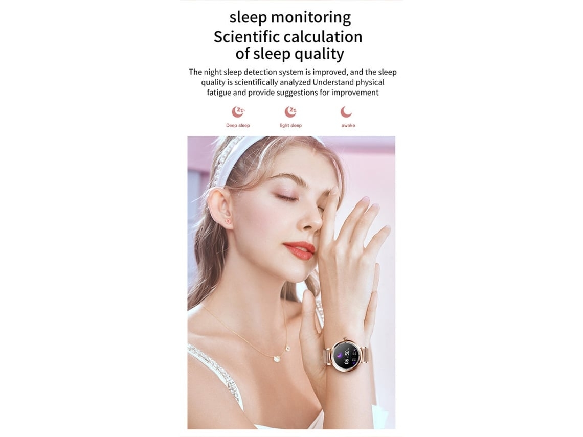 Smartwatch Monitor De Atividade Multiesporte Prata Yunzii