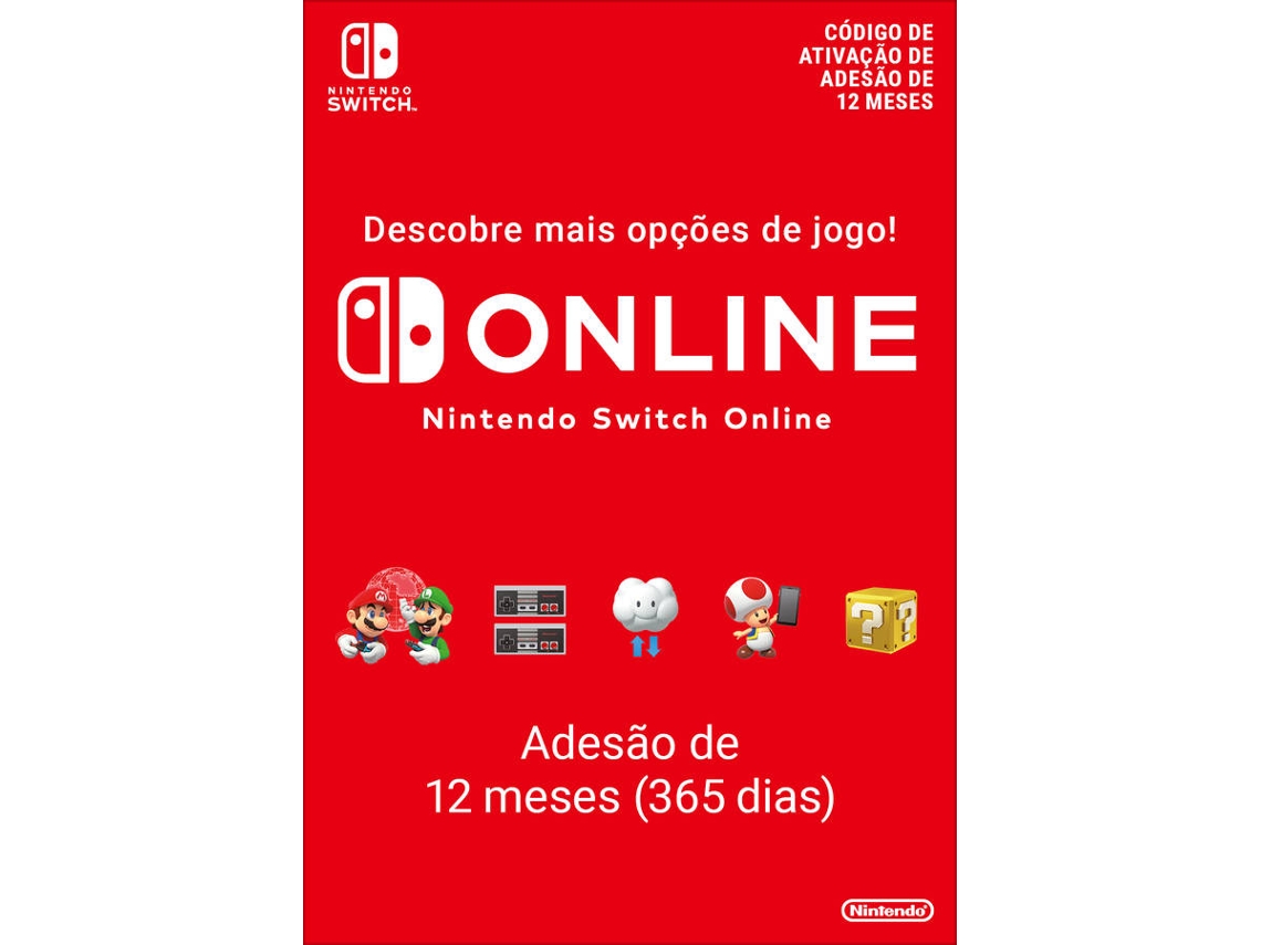 365 Days Switch Online Membership (Individual) (Formato Digital)