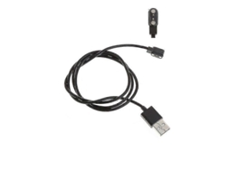 Cabo de carregamento USB magnético Kincjon de 80 cm para relógio inteligente com conector magnético de 2,84 mm Ly Ebike