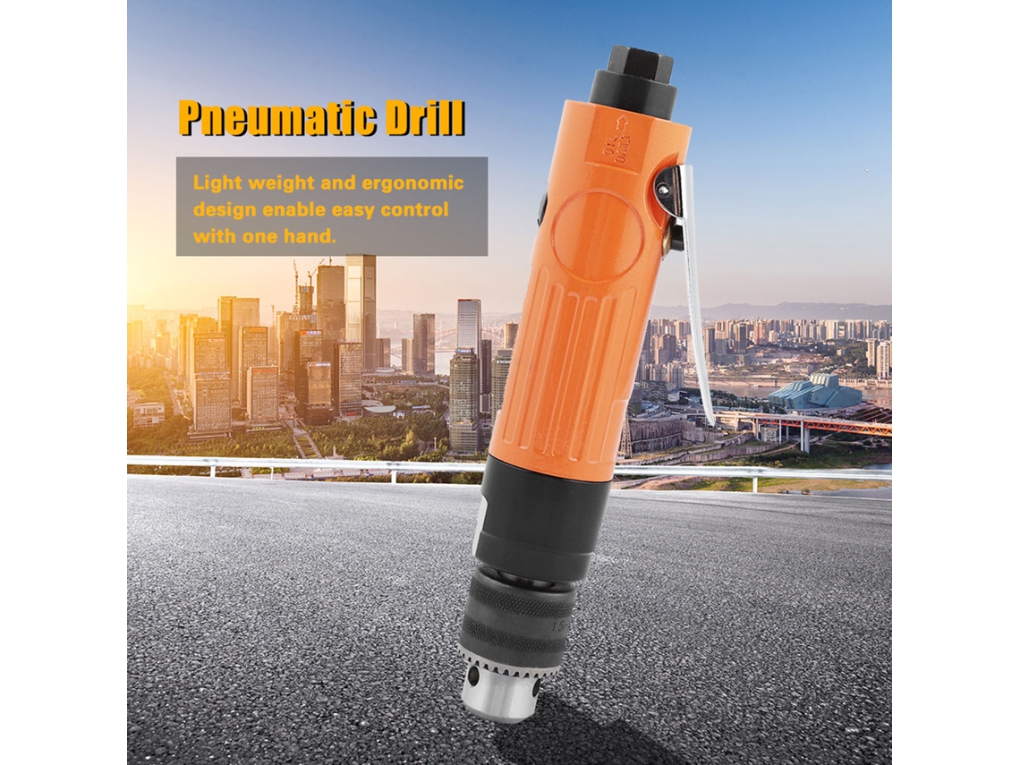 Laxiscreed Furadeira Pneumática Reta 3/8 De Alta Velocidade Para Uso Profissional