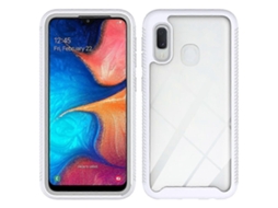 Capa Protetora À Prova De Choque Para Samsung Galaxy A20e Starry Sky Solid Color Series Pc Tpu